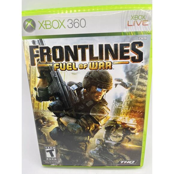 Frontlines: Fuel of War (Microsoft Xbox 360, 2008) Complete with Manual Tested - Picture 2 of 8